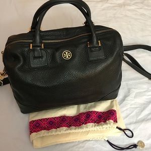 Tory Burch Robinson pebble leather Satchel